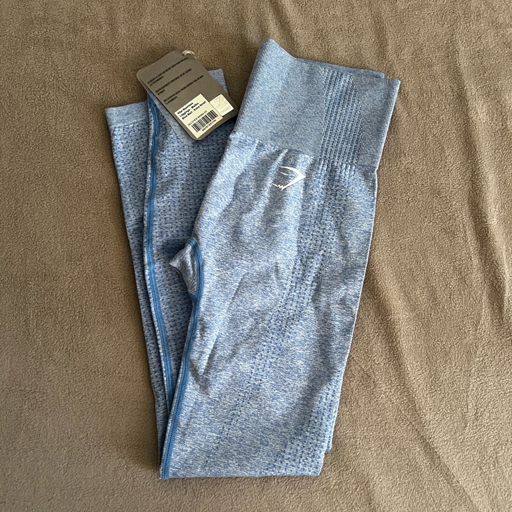 NWT Gymshark Vital Seamless Malibu Blue Marl XS